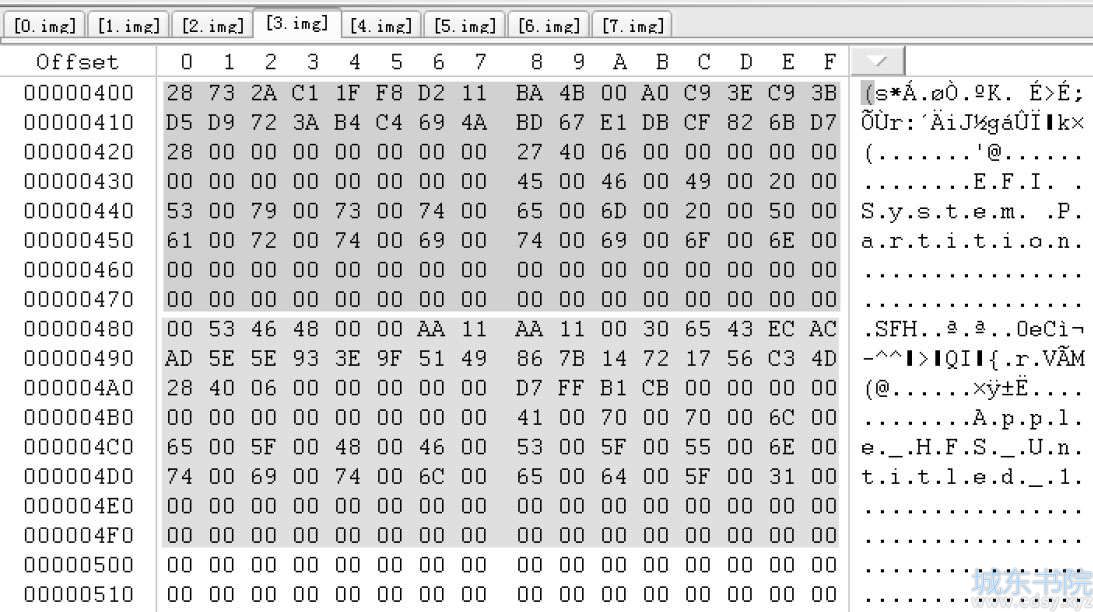 苹果GPT分区RAID-5数据恢复实例分析