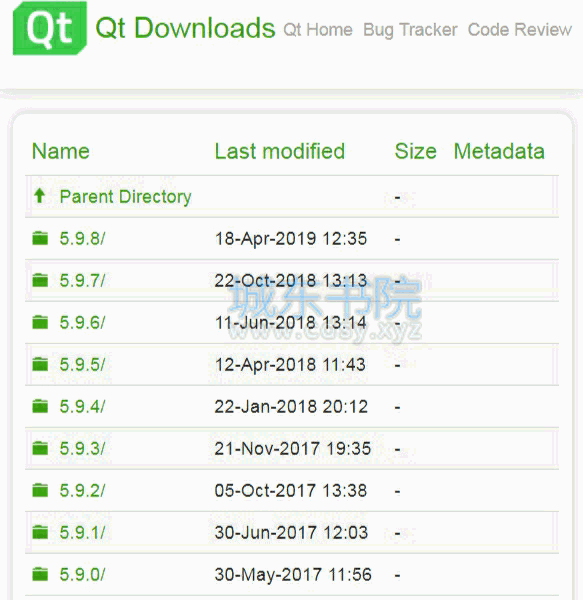  qt 5.9 子目录