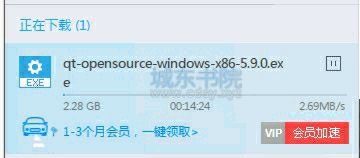 下载速度 2.7MB/s