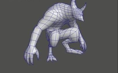 3dsmax制作火离妖游戏模型过程(4)