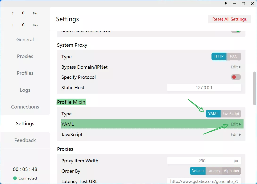 编辑 CFW 的 Mixin 配置文件