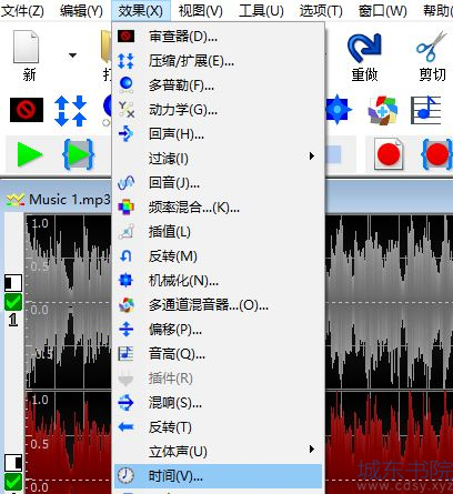 图6：时间效果