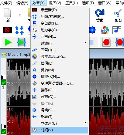 图6：时间效果