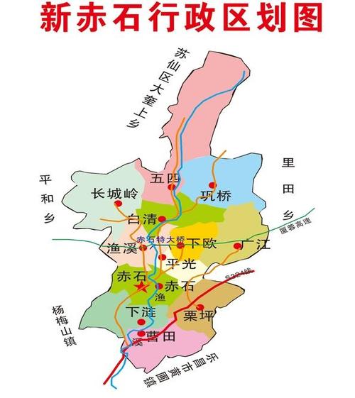 赤石乡行政区划图